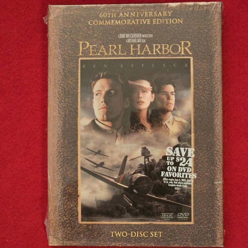 Pearl Harbor-2 disk set-60th Anniversary Commemorative Edition DVD-New-Sealed